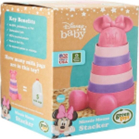 NIB Green Toys Disney Baby Exclusive - Minnie Mouse Stacker - Picture 4 of 8